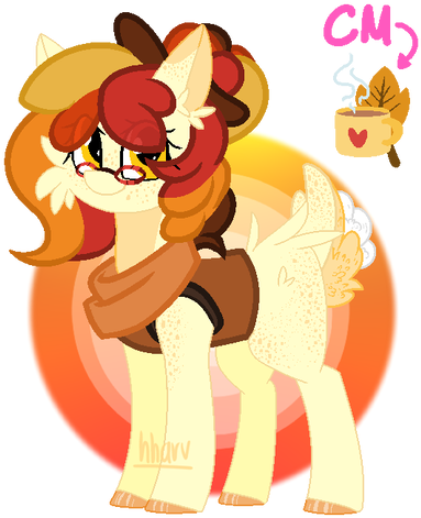 Mlp Autumn Deer Theme Auction By Hharv - Mlp Autumn Deer Theme Auction By Hharv (400x470)