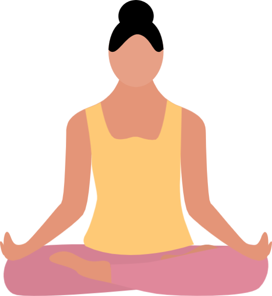 Free Online Auspicious Pose - Free Online Auspicious Pose (552x600)