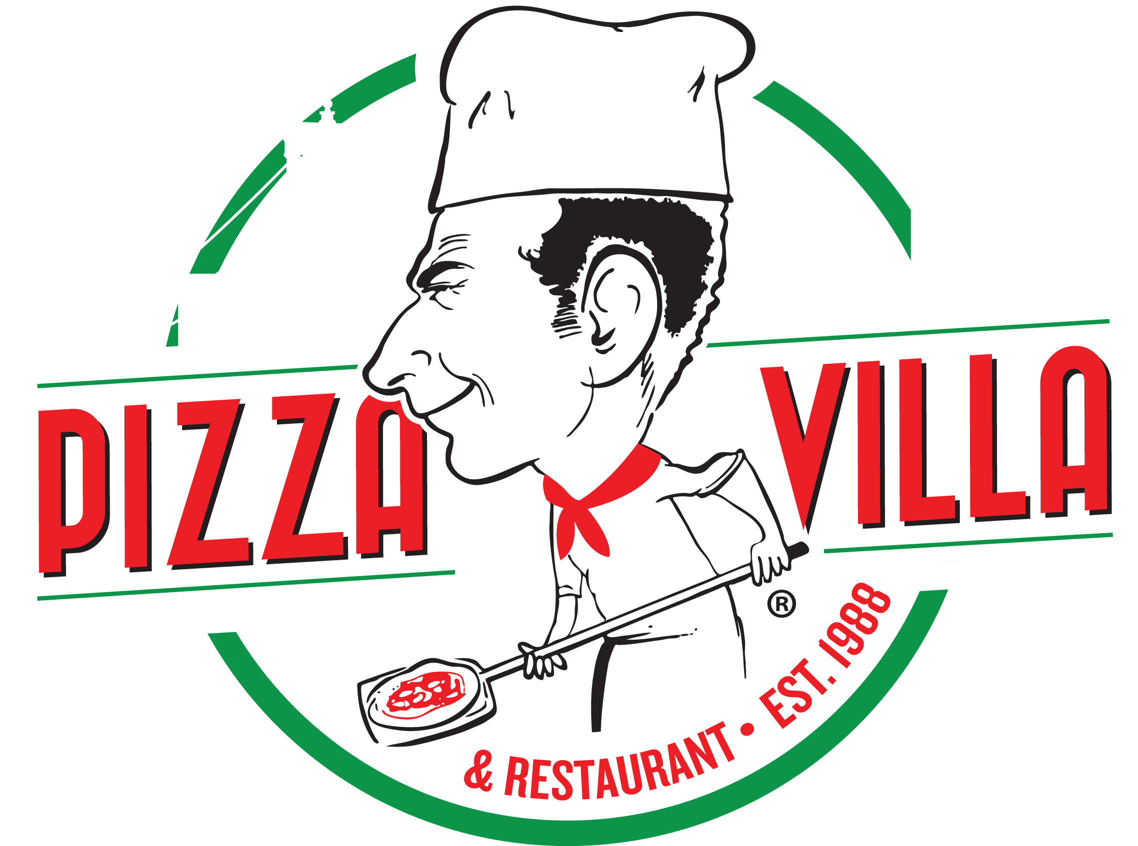 Pizza Villa Logo - Pizza Villa Logo (2276x1693)
