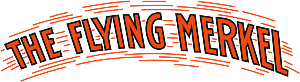 Flying Merkel Logo - Flying Merkel Logo (1000x283)