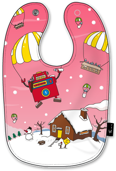 Milk Courier Winter Bib - Milk Courier Winter Bib (650x650)