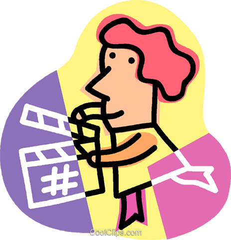 Clapperboard Clipart Entertainment - Clapperboard Clipart Entertainment (463x480)