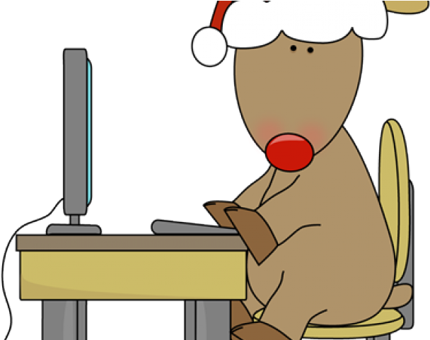 Santa Hat Clipart Reindeer Hat - Santa Hat Clipart Reindeer Hat (640x480)