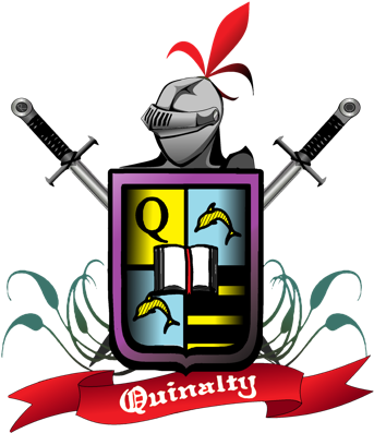 Quinalty Family Crest Artwork By Christopher David - Quinalty Family Crest Artwork By Christopher David (350x400)
