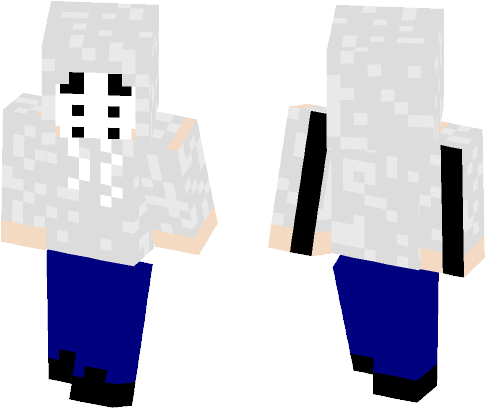 Hockey Mask, And Hoodie - Hockey Mask, And Hoodie (584x497)