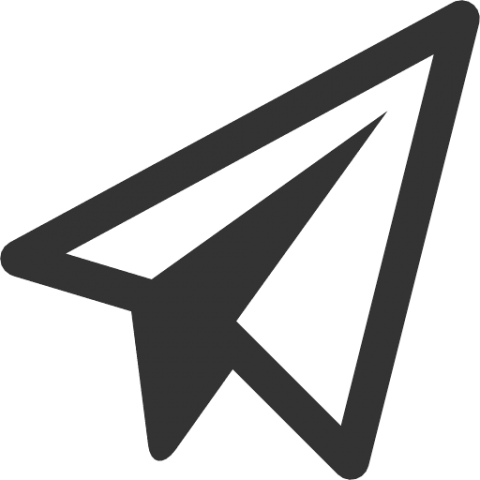 Free Png Download Black Shape Paper Plane Clipart Png - Free Png Download Black Shape Paper Plane Clipart Png (480x480)