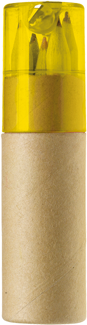 Coloured Pencil Set With Sharpener - Coloured Pencil Set With Sharpener (700x700)