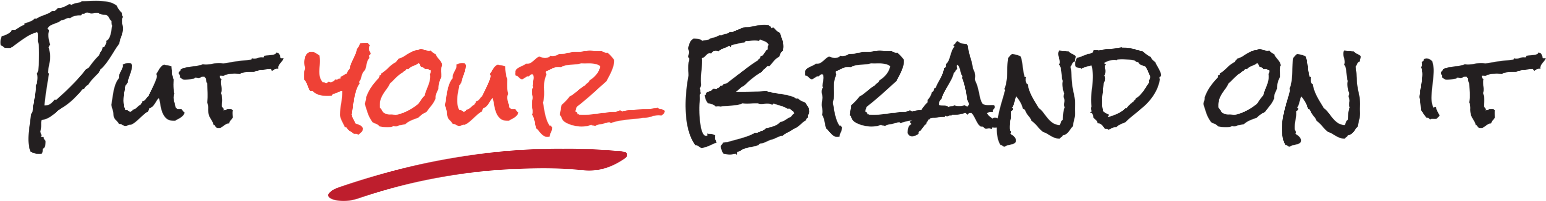 Put Your Brand On It - Put Your Brand On It (3159x492)