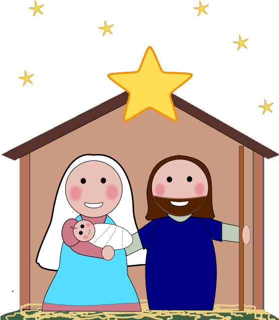 Free Nativity Clipart Silhouette Free Nativity Clip - Free Nativity Clipart Silhouette Free Nativity Clip (555x645)
