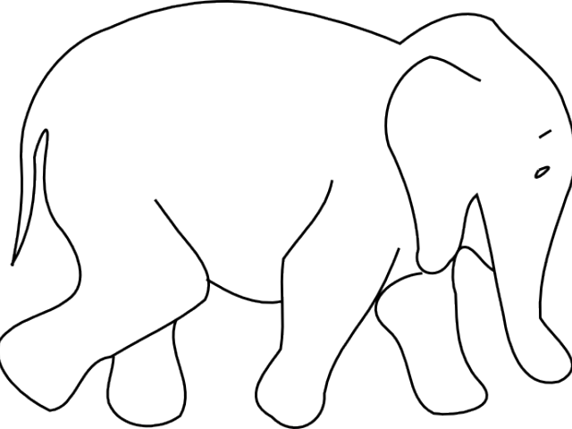 Animal Clipart Outline - Animal Clipart Outline (640x480)