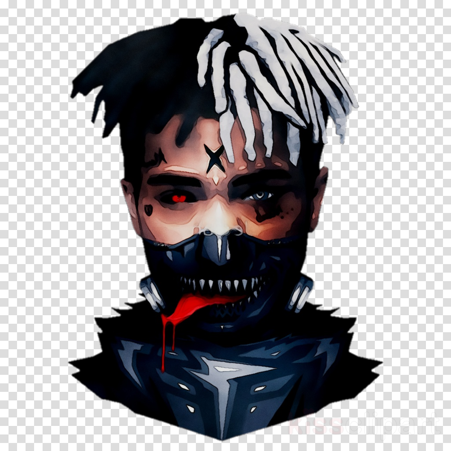 Xx Tentacion Clipart League T-shirt Bad - Xx Tentacion Clipart League T-shirt Bad (900x900)