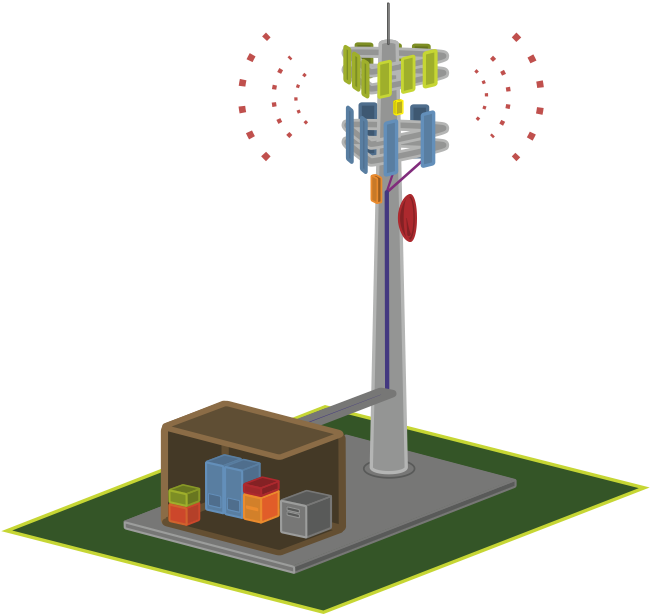 Learn About What Is On A Cell Tower - Learn About What Is On A Cell Tower (650x614)