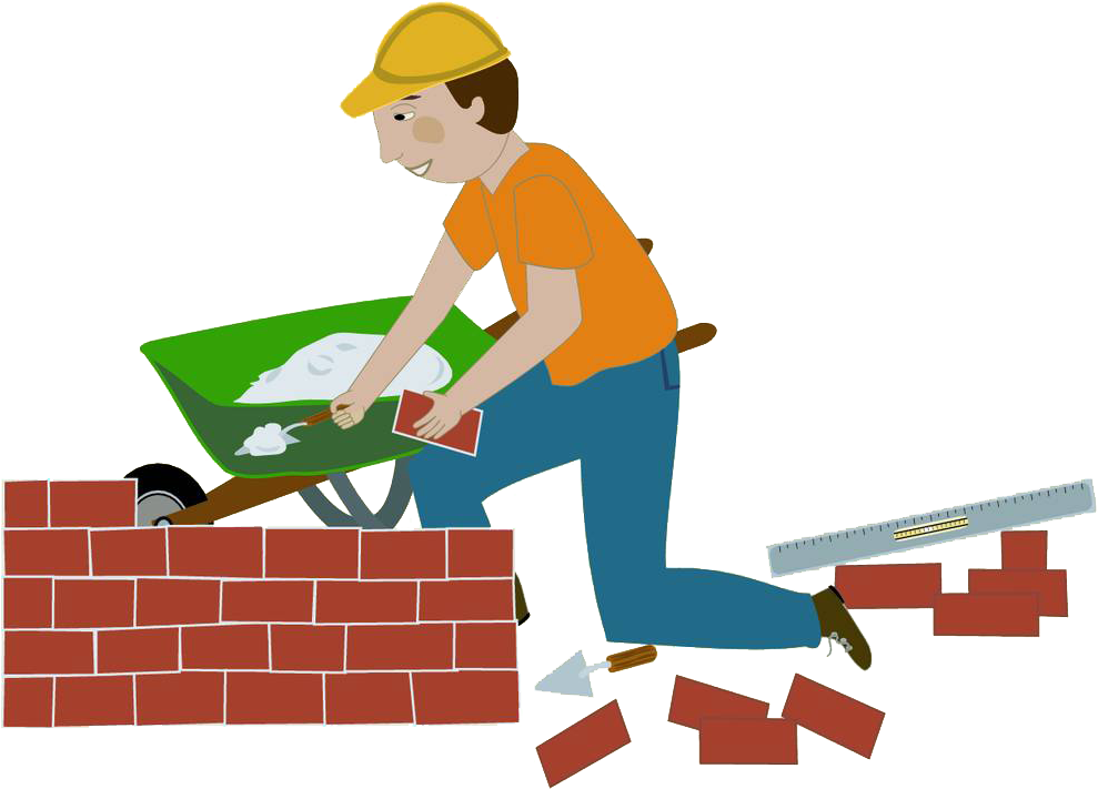 Brick Wall Architectural Engineering Clip Art - Clip Art (1000x823)