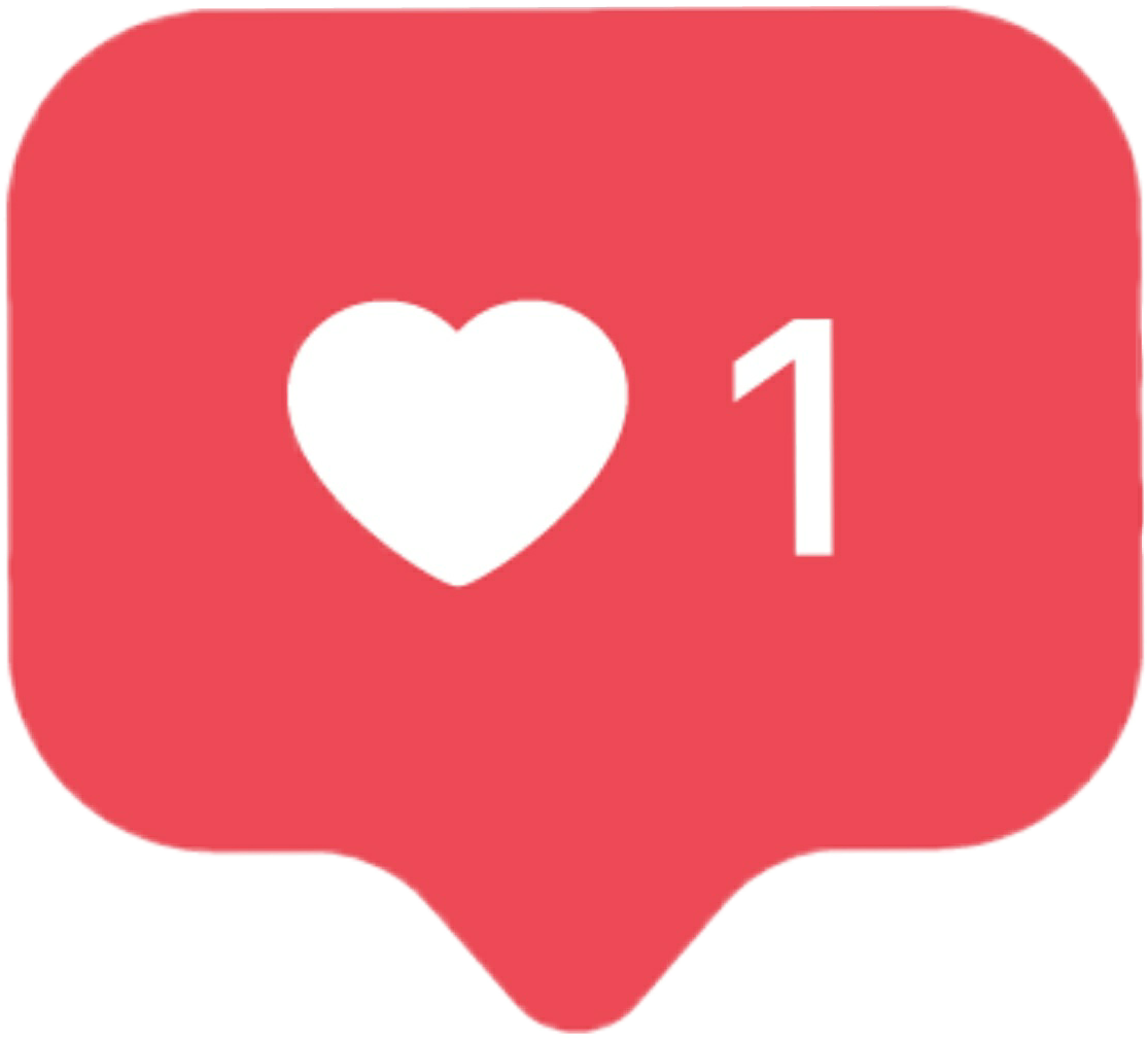 Like Button Instagram Facebook Clip Art - Instagram Heart Icon Likes (1115x1009)