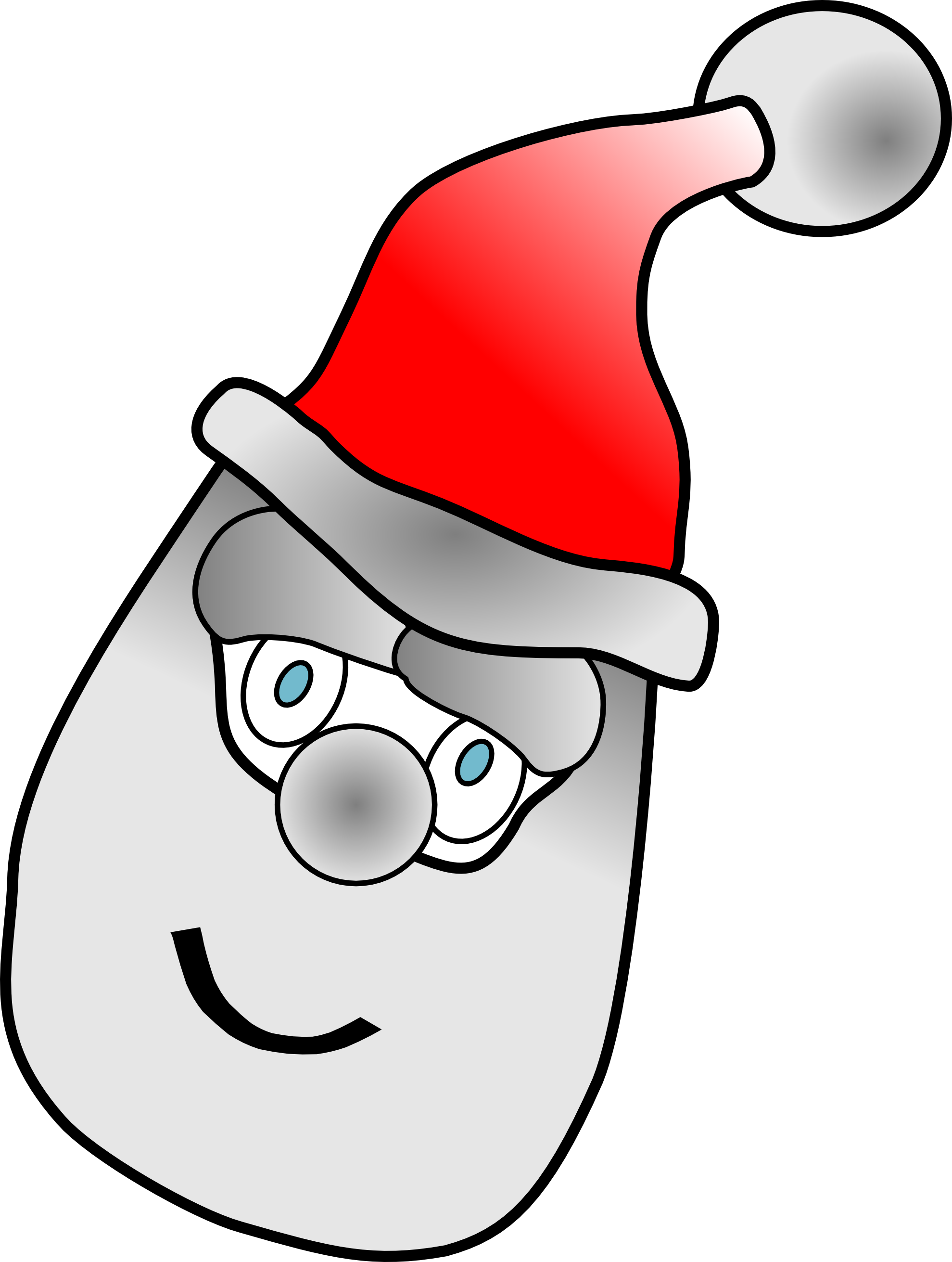 Season Clip Art Download - Father Christmas Clip Art (1979x2622)