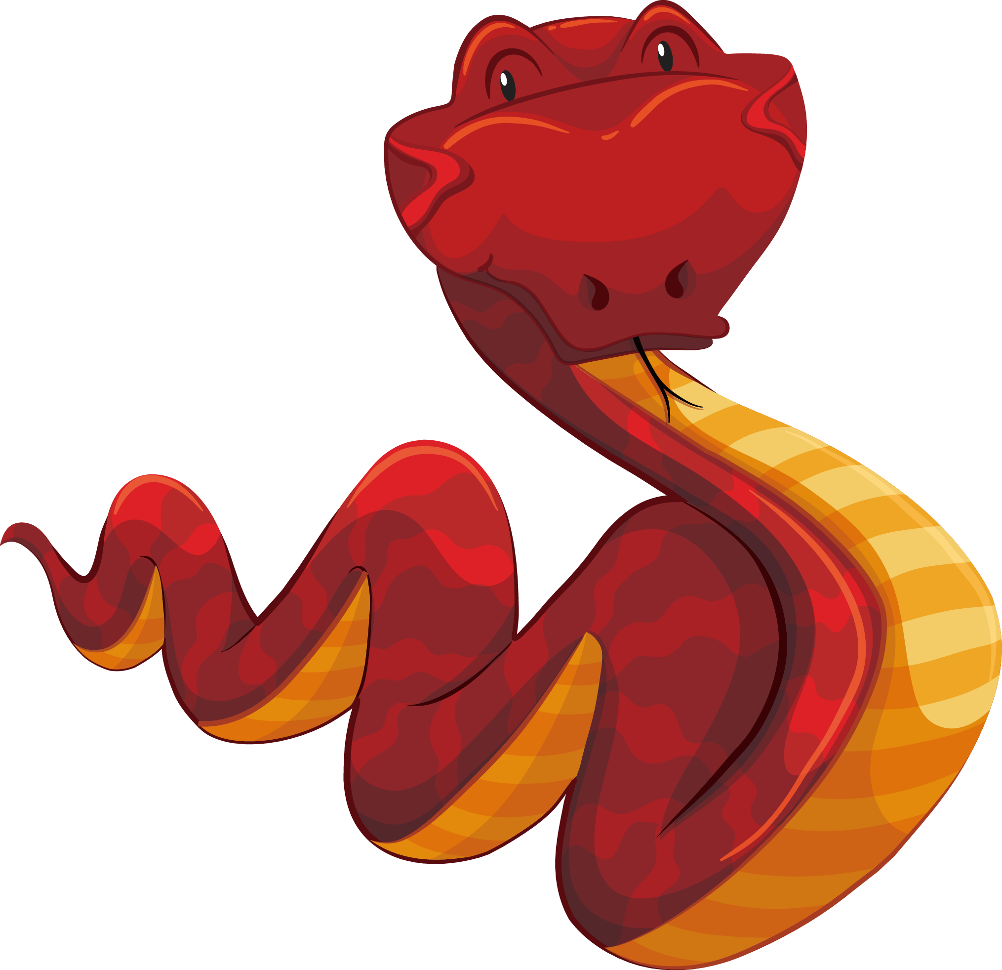 Serpiente De Dibujos Animados Clip Art - Snakes (2029x1963)