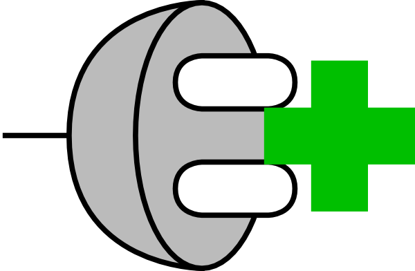 Plug Clip Art (600x392)
