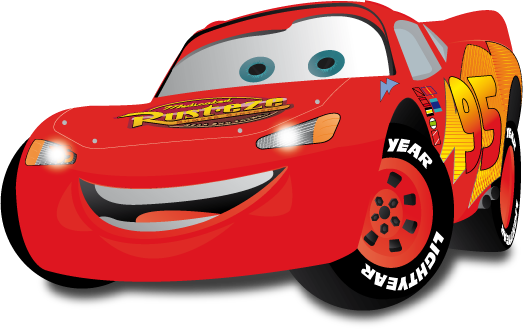 Add To Web/blog/forum Download Add To Favorites - Lightning Mcqueen Vector (523x331)
