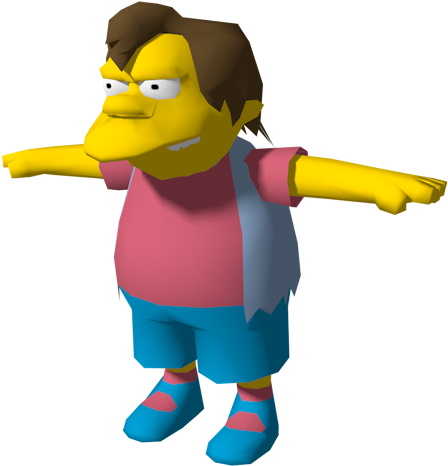 Covered Clipart Simpsons Hit And Run - Mascot (750x650)