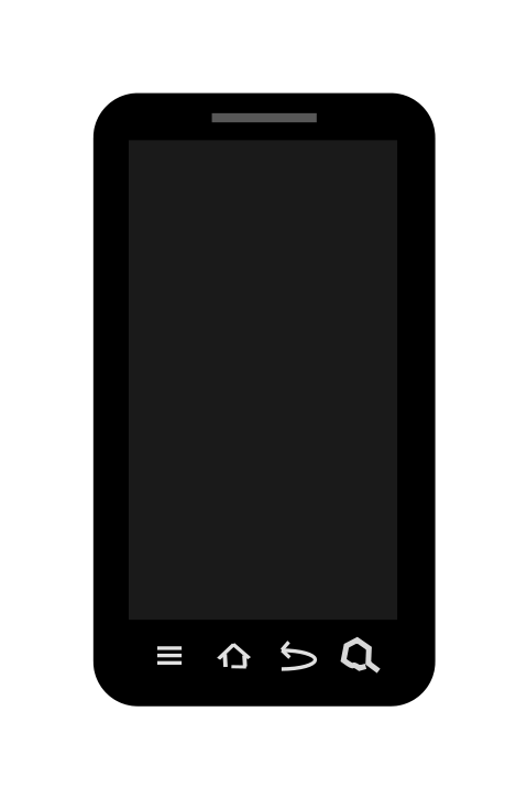 Free Smart Phone Free Pda Line Art - Smartphone (800x800)