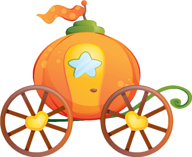 Cinderella Pumpkin Carriage Sticker Clip Art - Cinderella Pumpkin Carriage Sticker Clip Art (700x700)