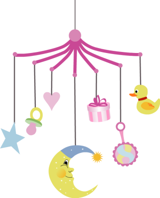Inspirational Baby Toys Clipart Images Baby Mobile - Baby Mobile Clipart (322x400)