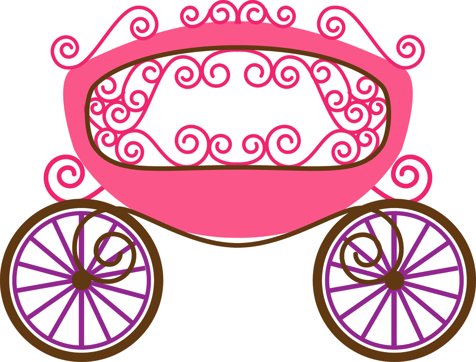 Princess Stuf Clipart 010 - Carruajes De Princesas Png (1600x1218)