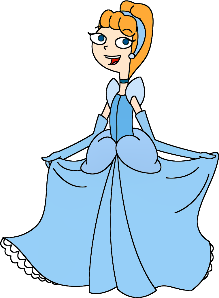 Candace As Cinderella By Ronrebel Candace As Cinderella - Cartoon (949x1187)