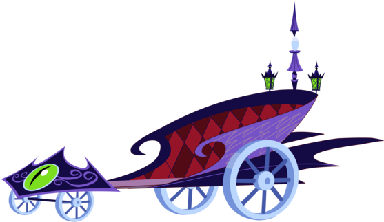 Princess Luna Royal Chariot By Mokrosuhibrijac - Princess Luna (600x353)