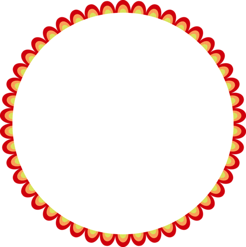 Frames And Borders Of The You Color My World Clip Art - Collar De Ambar (499x500)