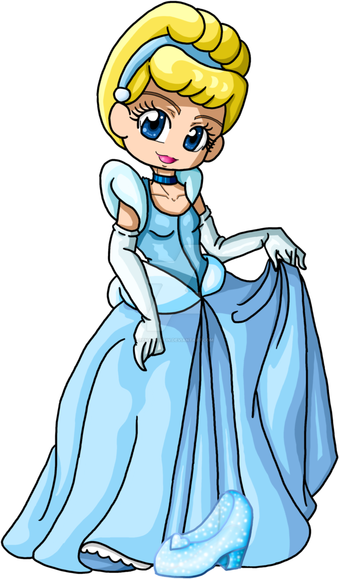 Cinderella Bookmark By Rena-muffin - Cartoon (697x1147)