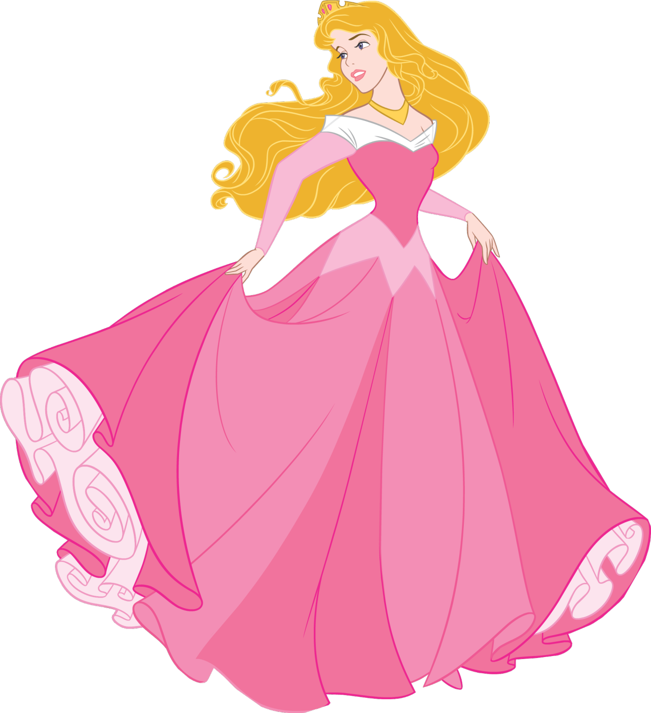 Beauty And The Beast Cinderella Sleeping Beauty Png - Sleeping Beauty Png (1280x1402)