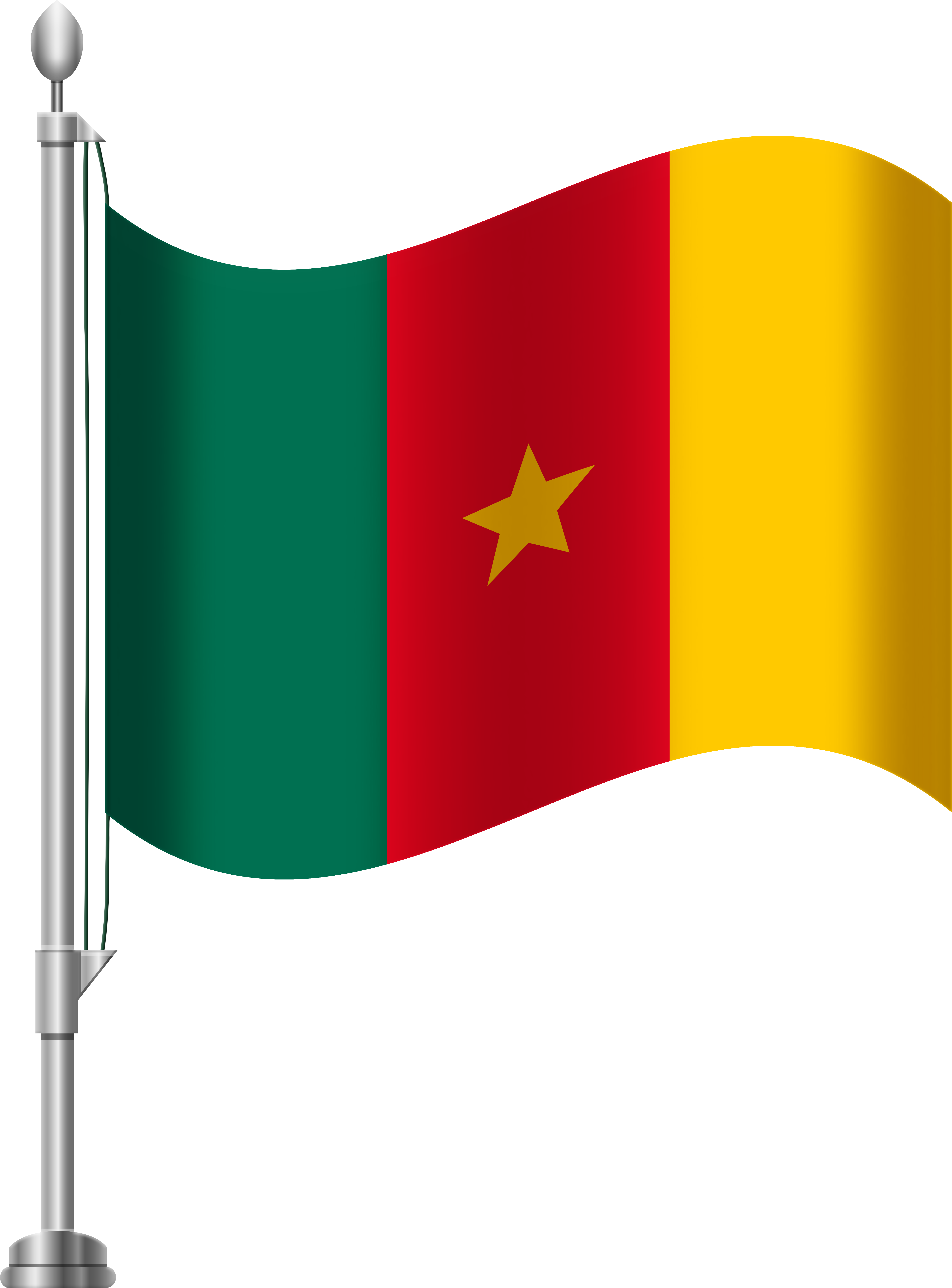 Cameroon Flag Png Clip Art - Cameroon Flag Png Clip Art (6141x8000)