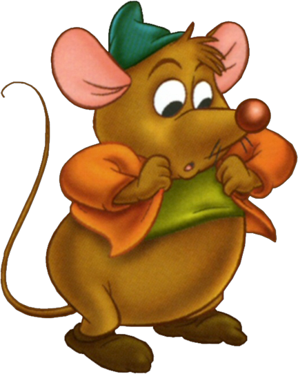 Cinderella Mice Clipart - Gus Cenicienta Png (432x542)