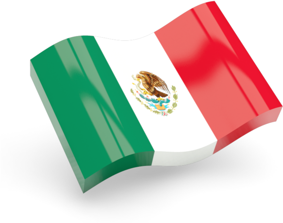 Mexico - North Korea Flag Animation (640x480)