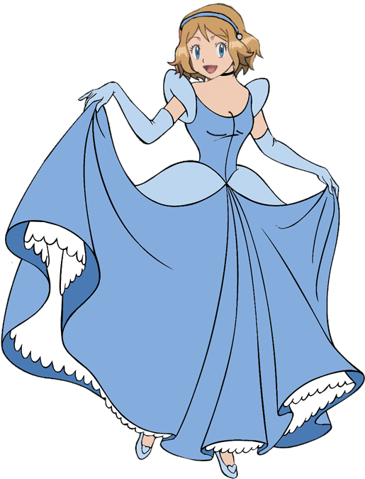 Serena As Princess Cinderella By Darthraner83 - Pokemon Serena As Cinderella (550x710)
