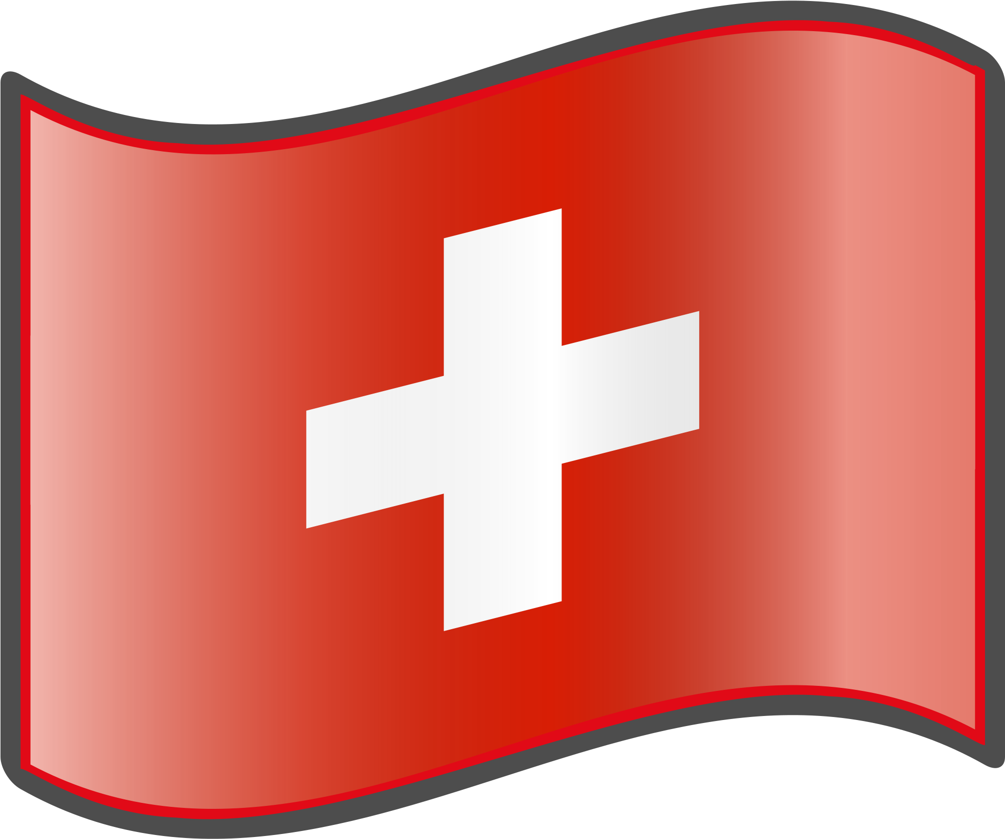 Switzerland Flag Clipart - Switzerland Map Eps (2000x2000)