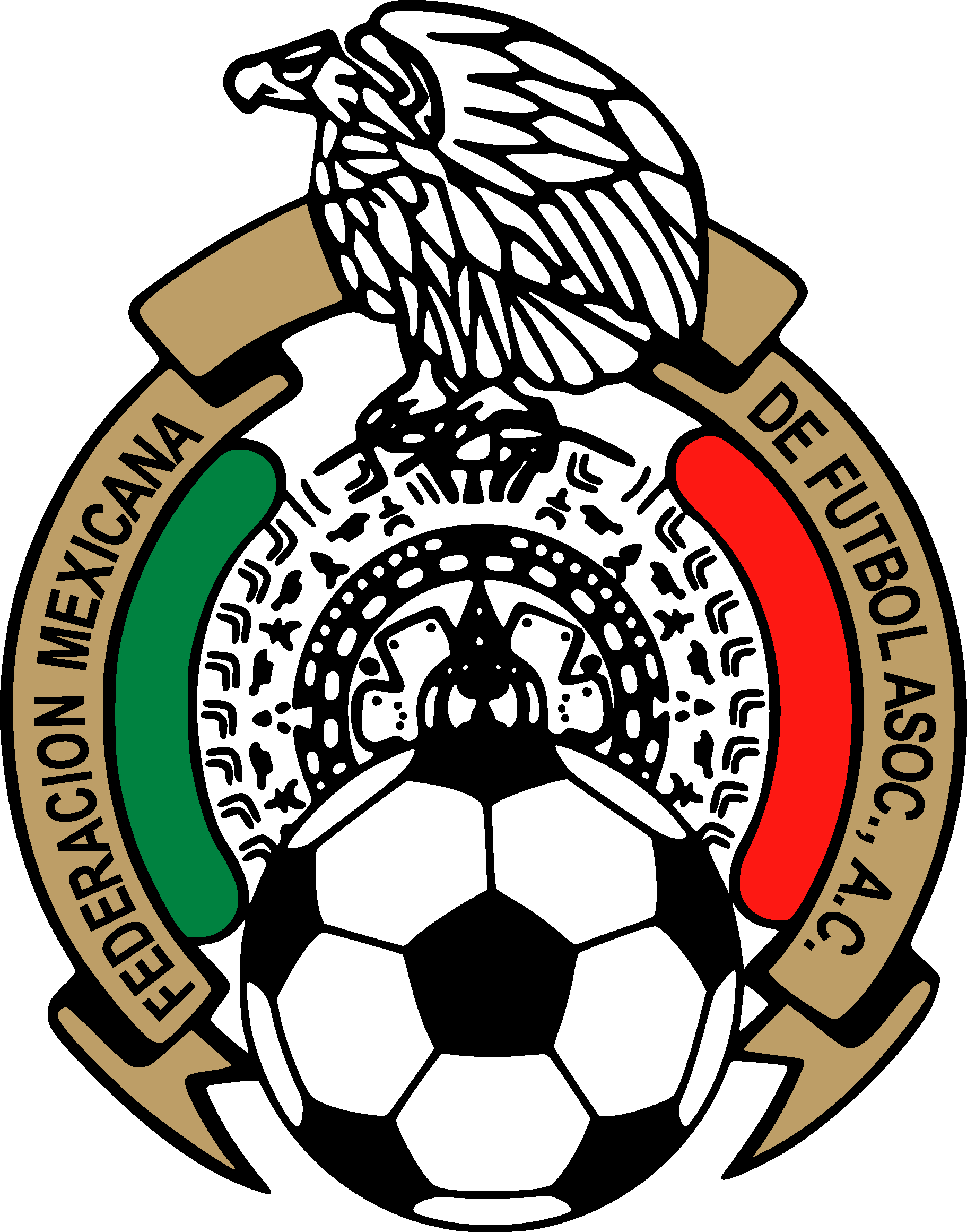 Mexican Football Federation & Mexico National Football - Mexico National Football Team (1823x2321)