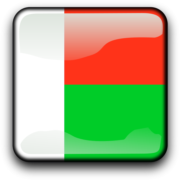 Mg Flags Png Images - Bendera Di Negara Madagaskar (800x800)