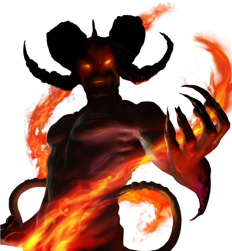Demon Png - Ifrit Jinn In Islam (789x881)