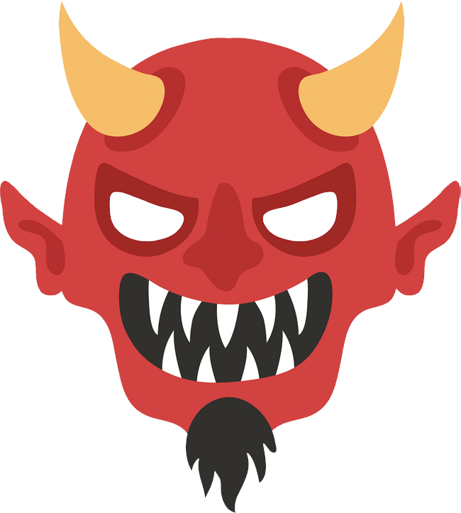 Demon - Demon Head Png (650x723)