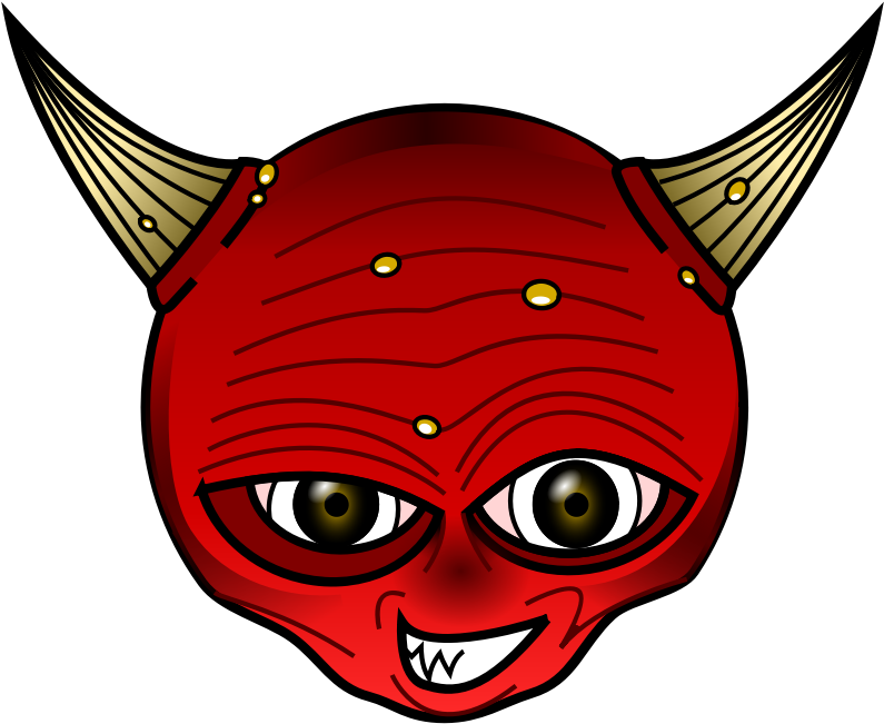 Clipart - Red Devil - Hack Games No Root (958x790)