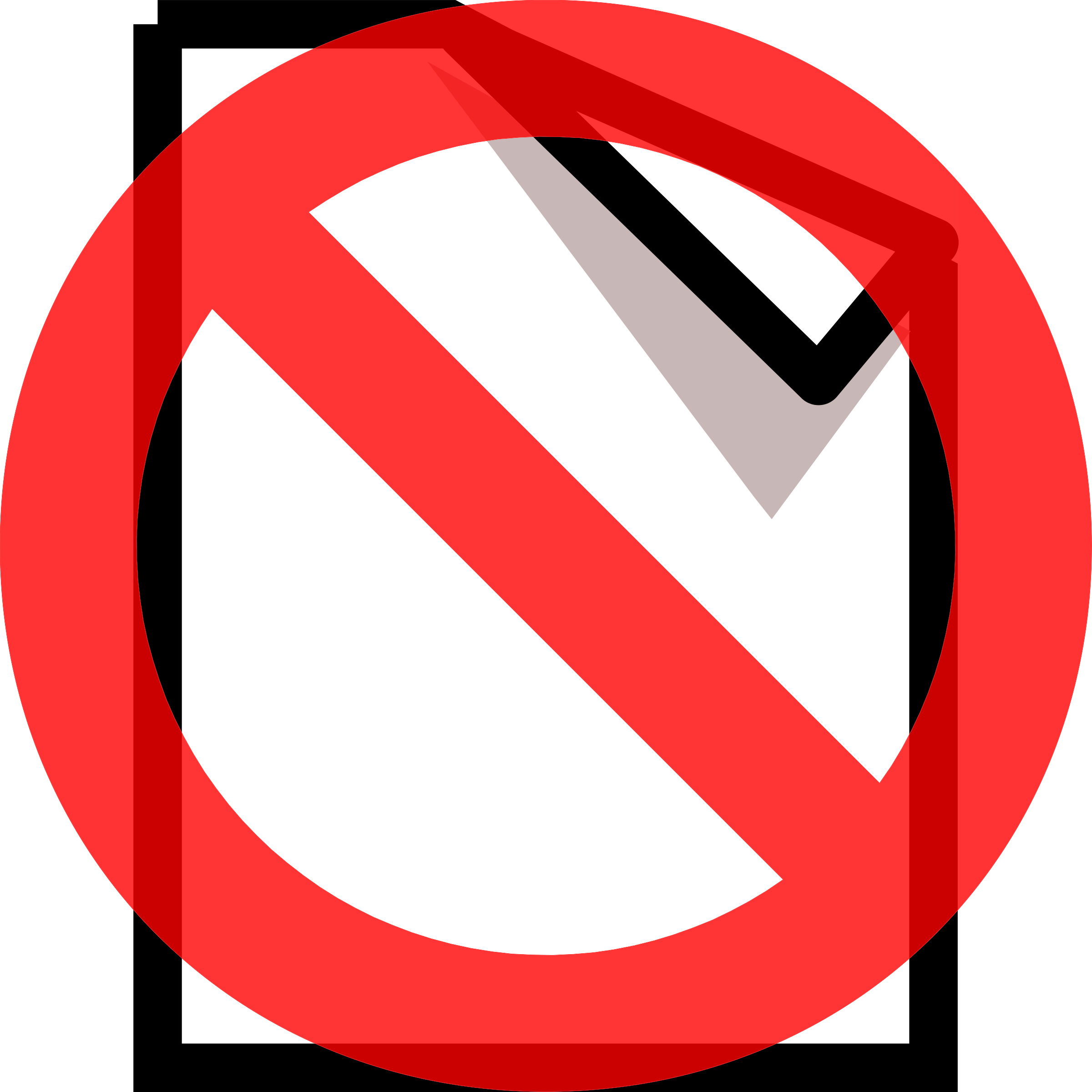 Clipart - Not Available Icon Png (2400x2400)