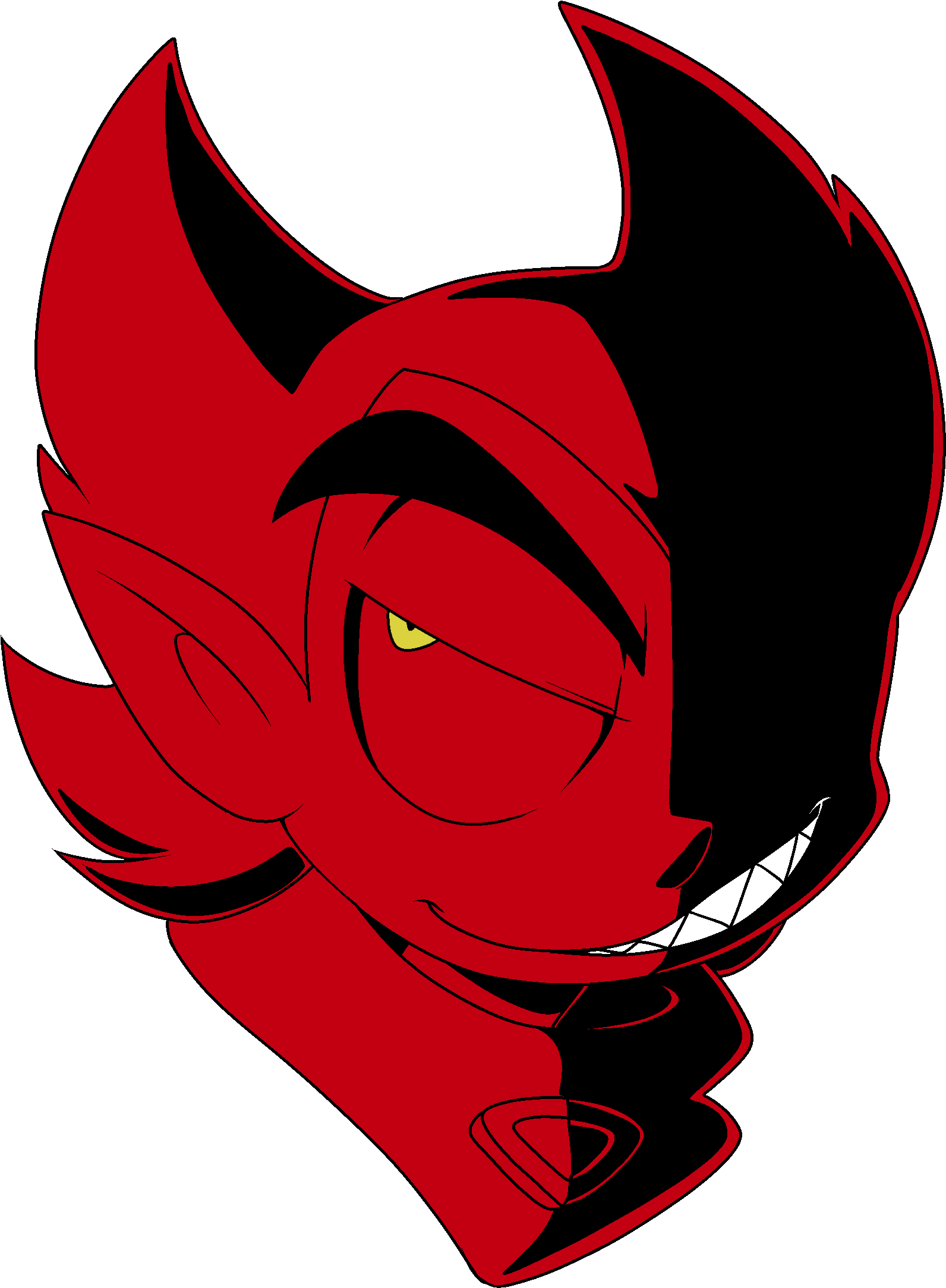 Lil Devil Horns By Toxicsoul77 Lil Devil Horns By Toxicsoul77 - Sign Of The Horns (1735x2275)
