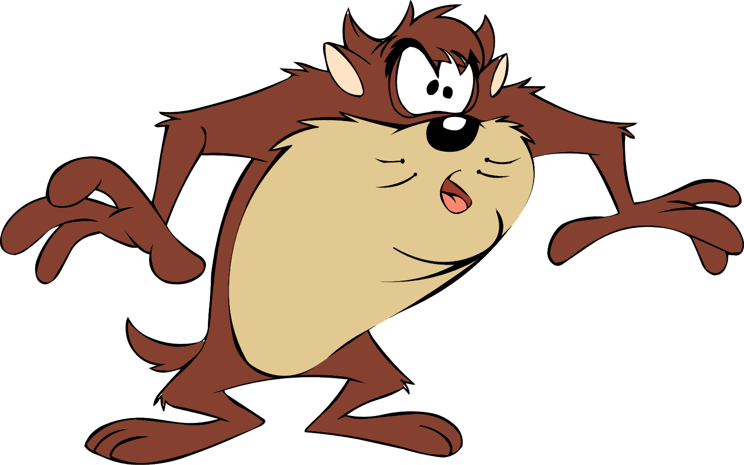 Tasmanian Devil Cartoon Drawing Clip Art - Tasmanian Devil Cartoon Drawing Clip Art (1500x938)
