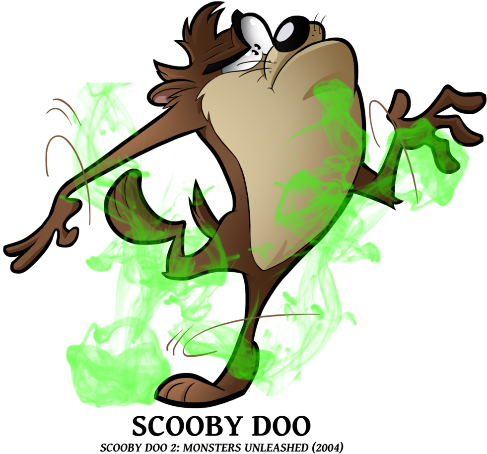 Scooby Doo By Boscoloandrea - Scooby Doo Vs Evil Masked Figure (1024x928)