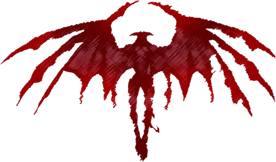 Demon Png Clipart - Demon Logo Png (555x326)