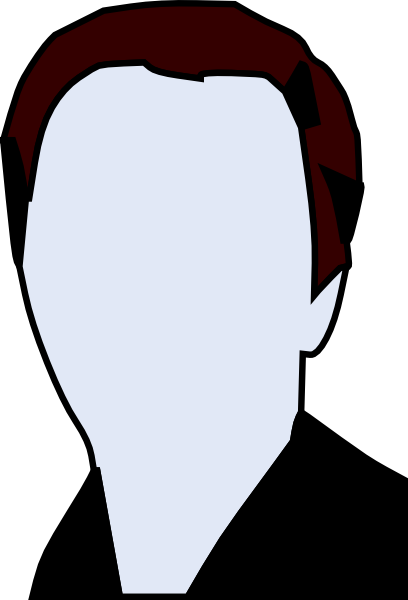 Face And Shoulders Clip Art - Blank Cartoon Face Png (489x720)