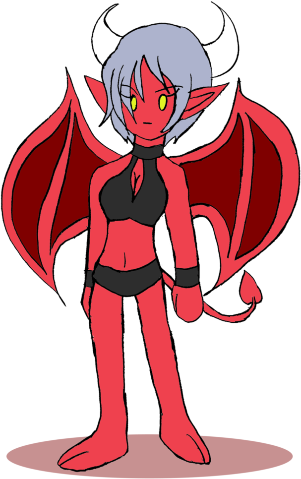 Devil Girl Chain Sequence Start By Chicken Yuki - Cartoon (745x1072)