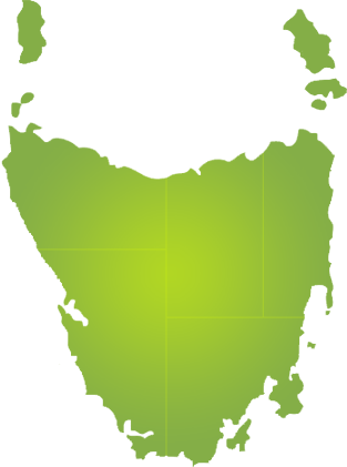 Cradle Mountain Region - Tasmania Map Clip Art (313x421)